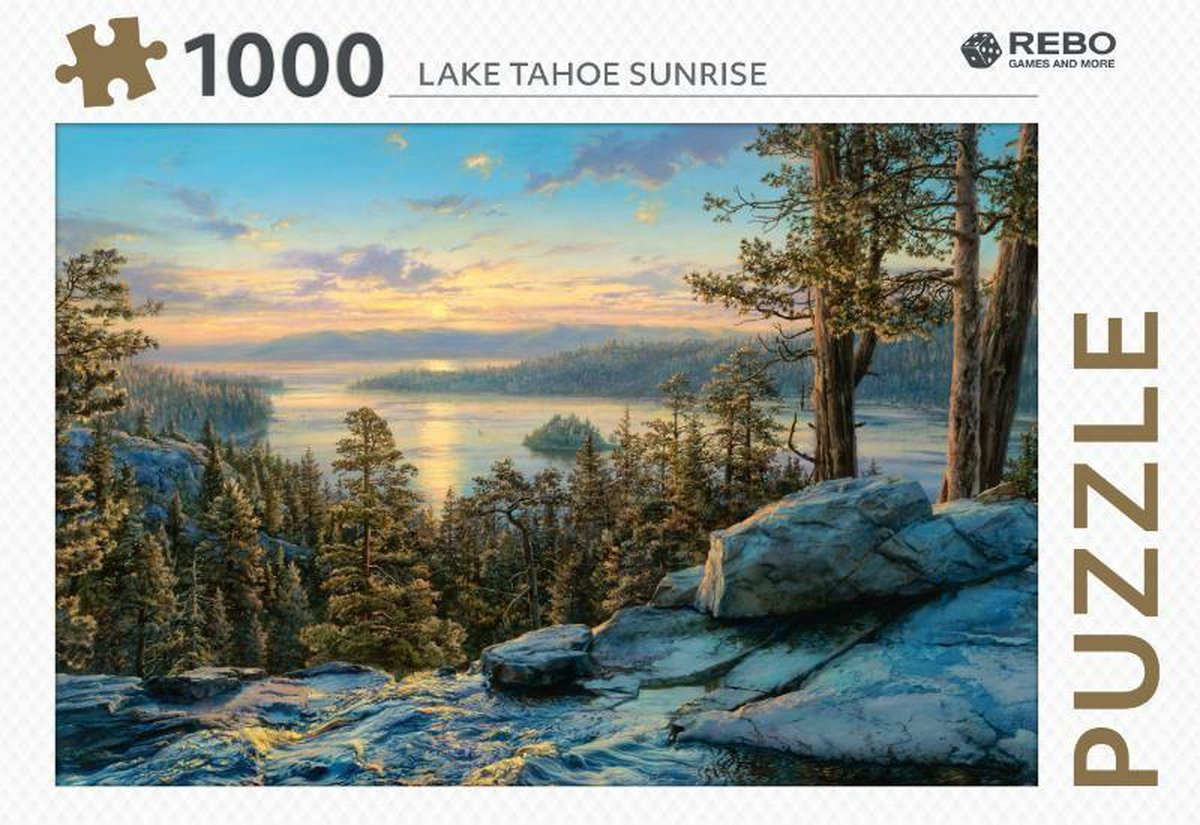   legpuzzel 1000 stukjes - Lake Tahoe sunrise