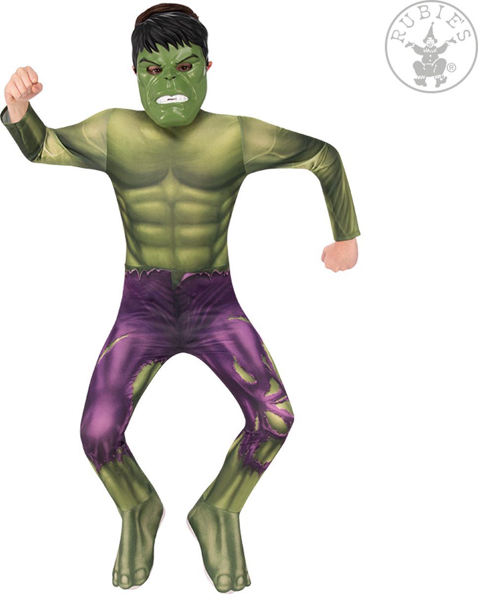 Marvel Avengers Verkleedpak Kind Hulk Maat 116-122