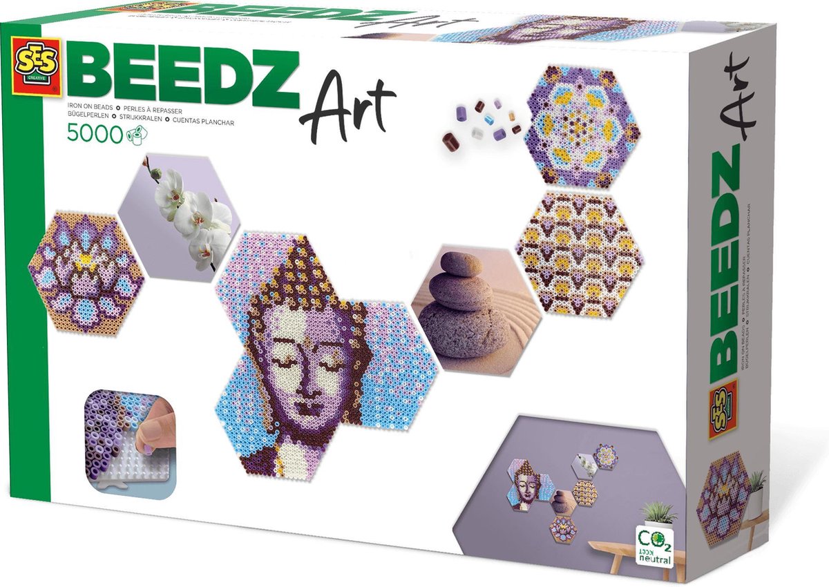 BEEDZ Art - Hex tiles Zen