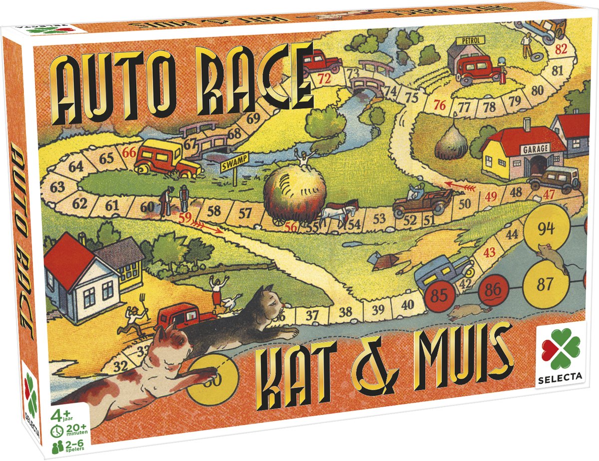 Spellen van toen: Auto Race / Kat & Muis