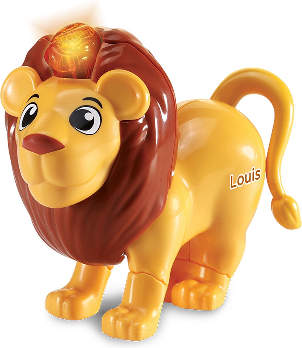   Zoef Zoef Dieren Louis de trotse Leeuw - Interactief Speelgoed - 1 tot 5 Jaar