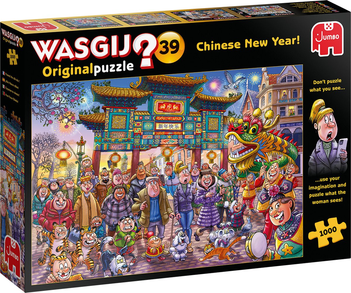   Original 39 Chinees Nieuwjaar! puzzel - 1000 stukjes