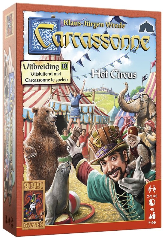 Carcassonne: Het Circus Bordspel