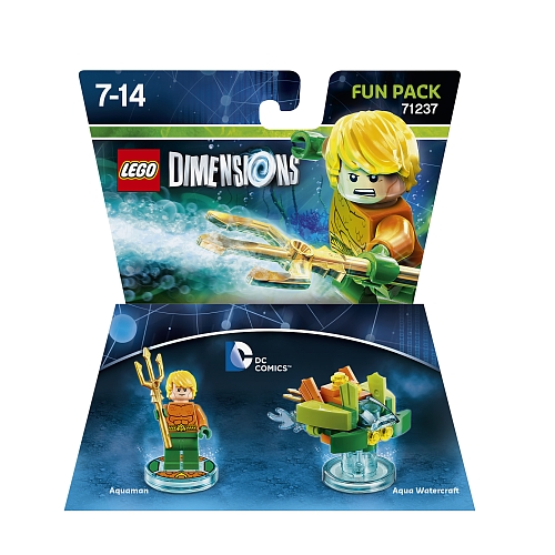   dimensions - fun pack, dc comics aquaman 71237
