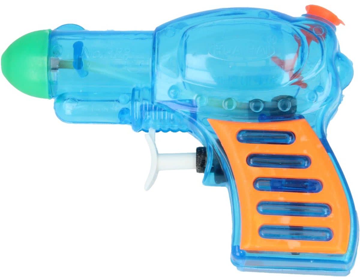 Waterpistool ca. 10cm blauw