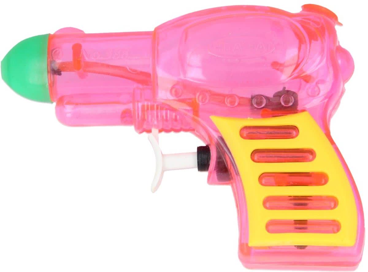 Waterpistool ca. 10cm roze