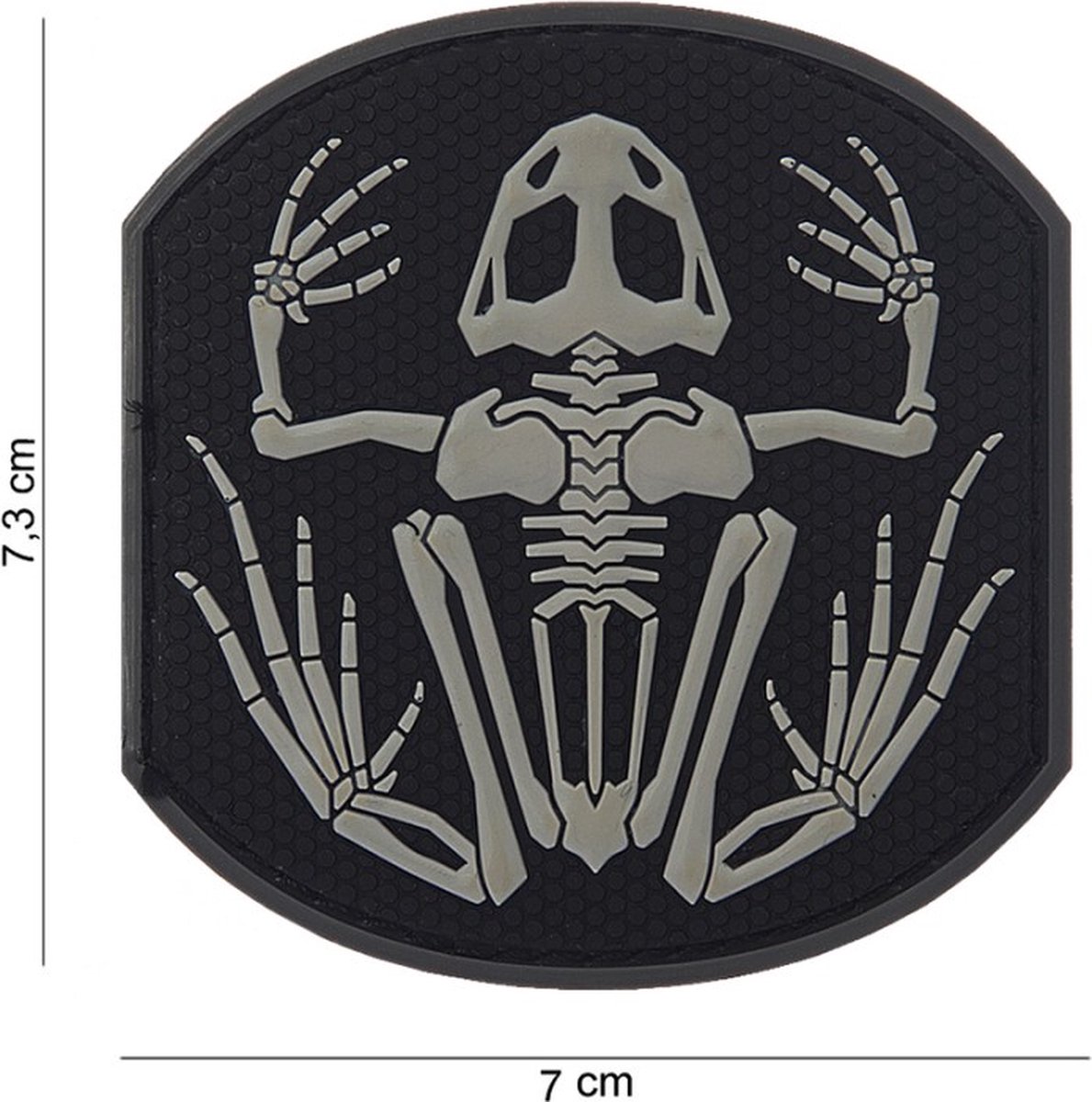 101 Inc Embleem 3D Pvc  1 Frog Skeleton  14006