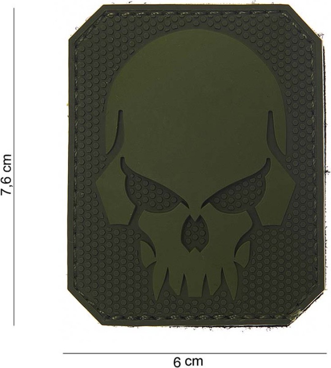 101 Inc Embleem 3D Pvc  1 Pirate Skull  13020