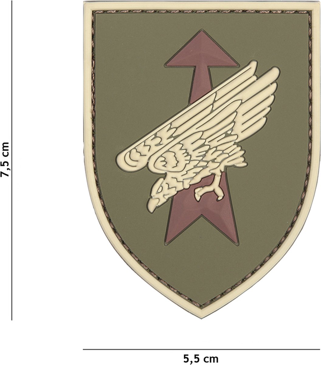 101 Inc Embleem 3D Pvc Duitse Special Forces Multi  20037