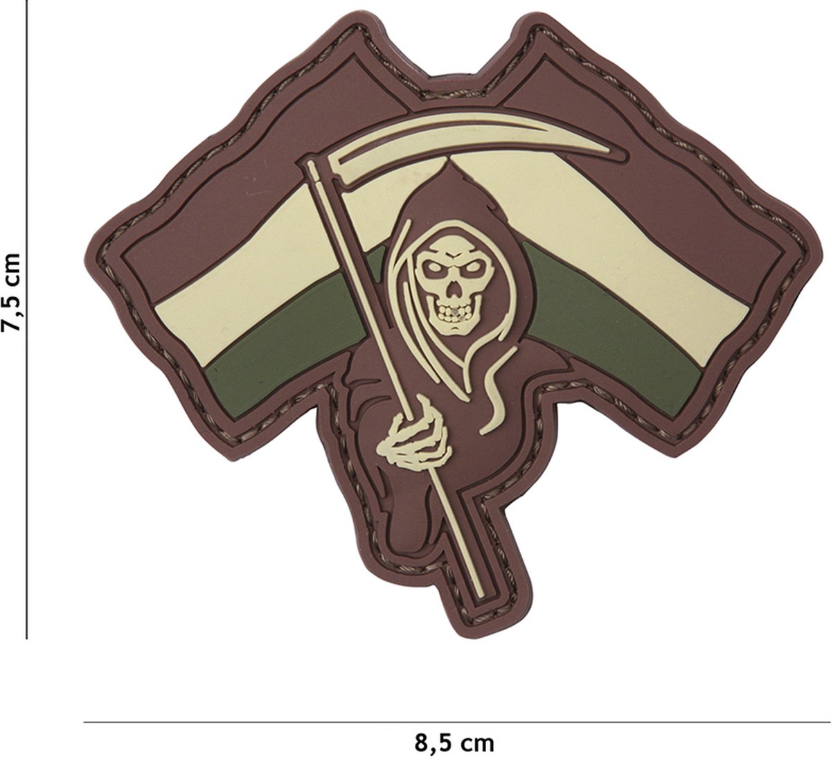 101 Inc Embleem 3D Pvc Dutch Reeper Woodland  12063