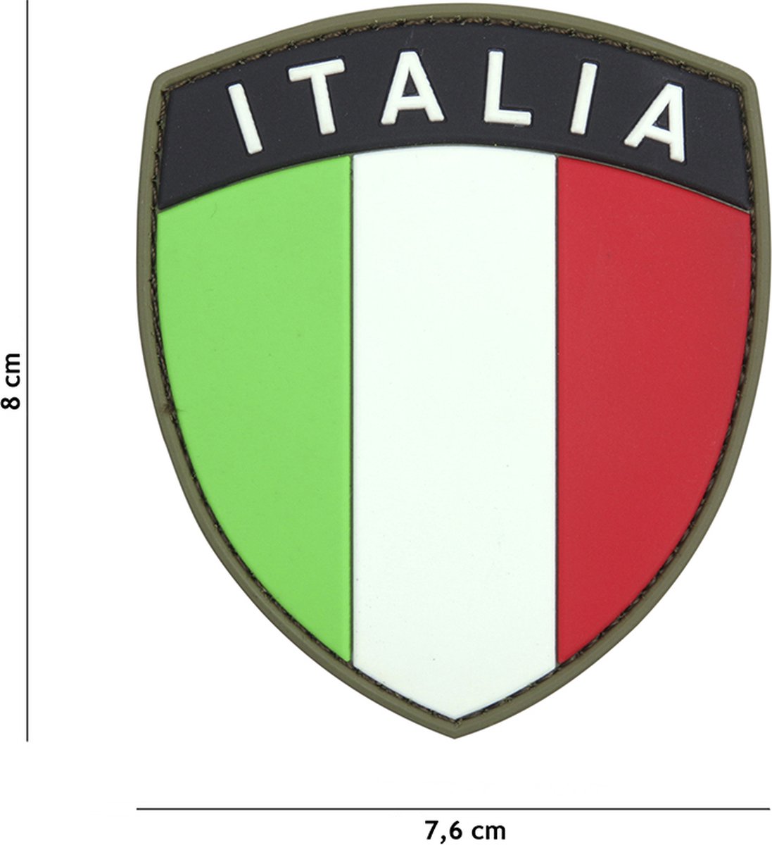 101 Inc Embleem 3D Pvc Italia  9086