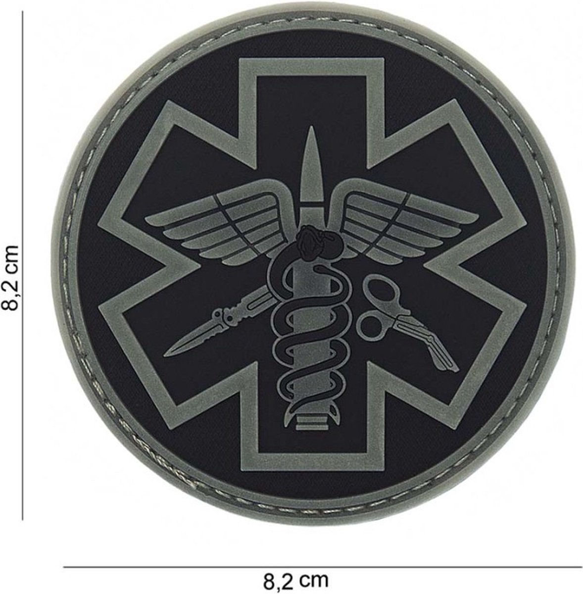 101 Inc Embleem 3D Pvc Para Medic  13010