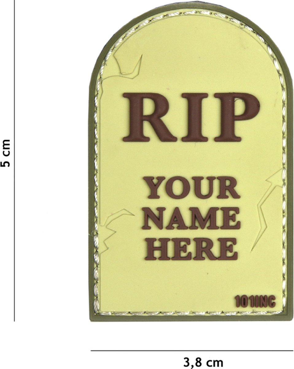 101 Inc Embleem 3D Pvc Rip Coyote  18028