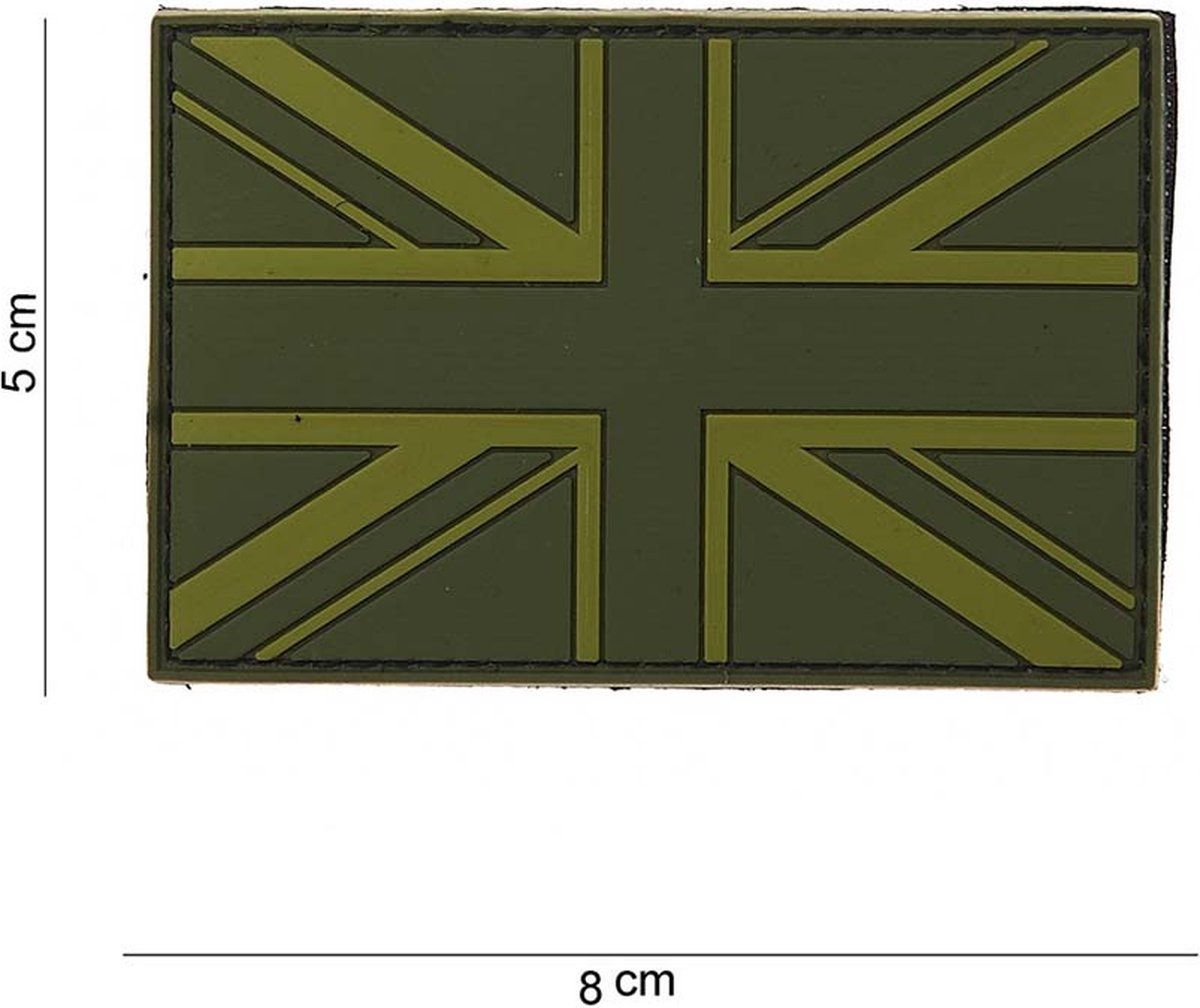 101 Inc Embleem 3D Pvc United Kingdom Subdued  12031