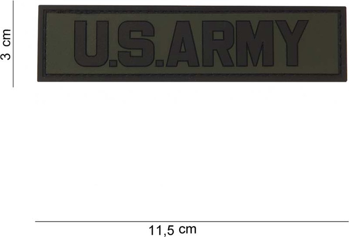101 Inc Embleem 3D Pvc Us Army  12017