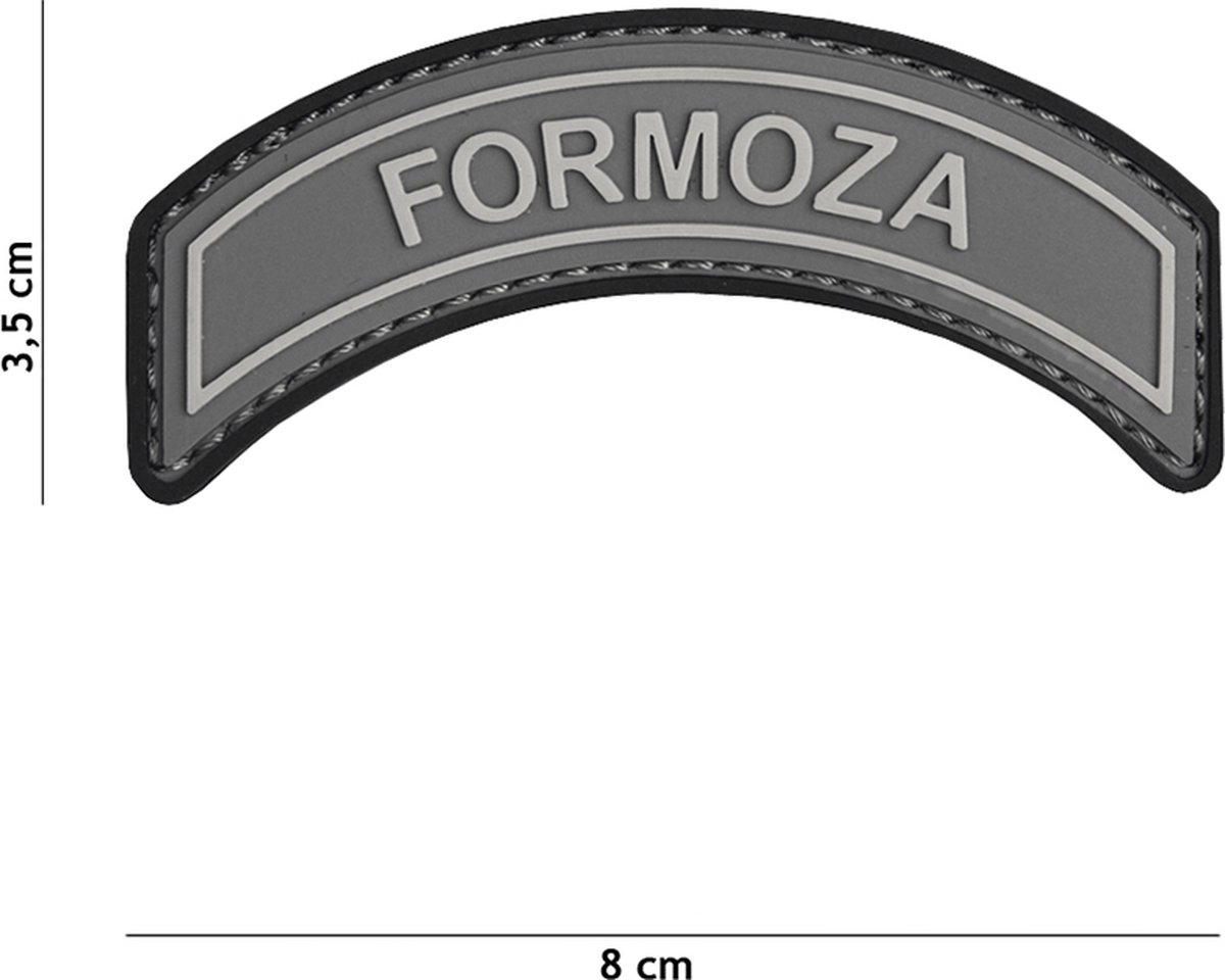 Embleem 3D PVC Formoza grijs