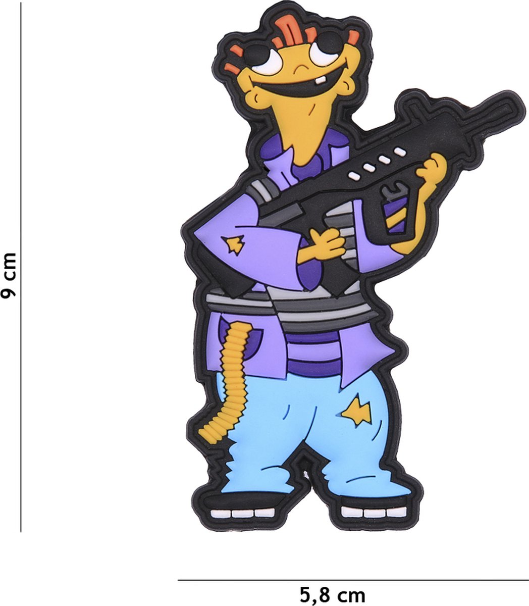 Embleem 3D PVC Mr. Empty head