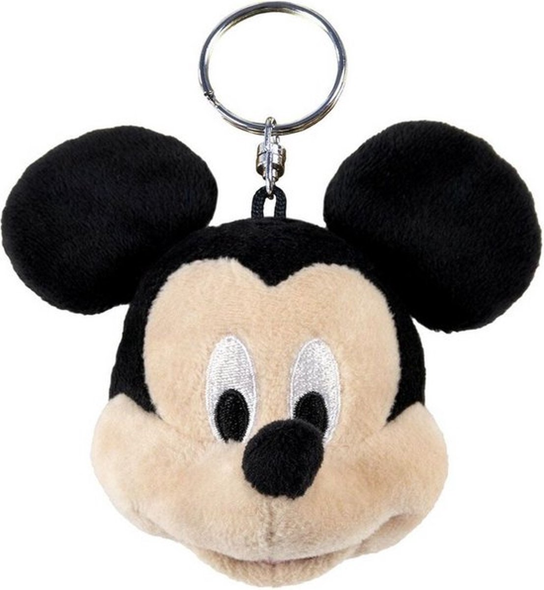 Sleutelring Schattige Knuffel Mickey Mouse Zwart