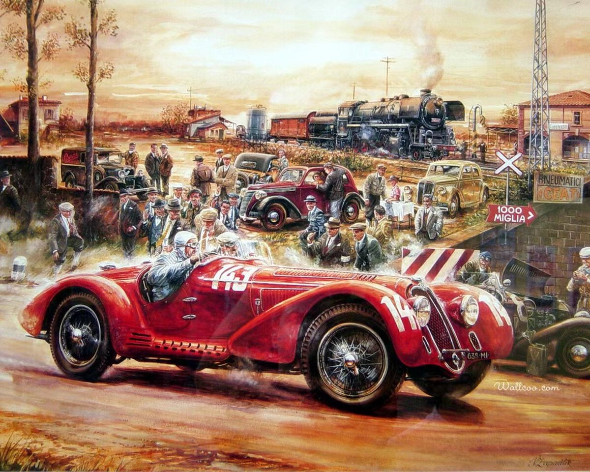 Diamond Painting Volwassenen - Diamond Painting Kinderen - Retro Raceauto - 40x50cm - Volledig Pakket