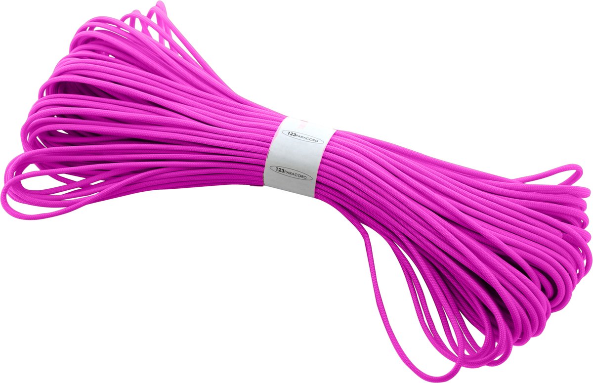 Paracord 425 type II Passion Roze 30 Meter