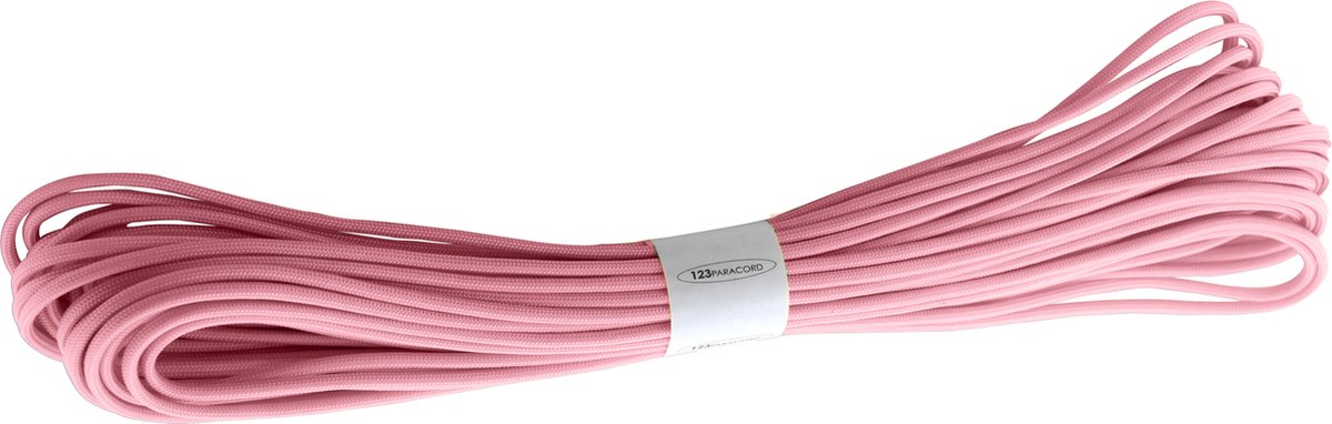 Paracord 425 type II Pastel Roze 15 Meter