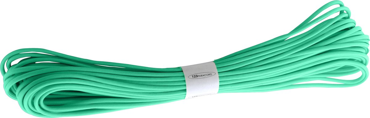 Paracord 550 type III Fresh Mint 15 Meter