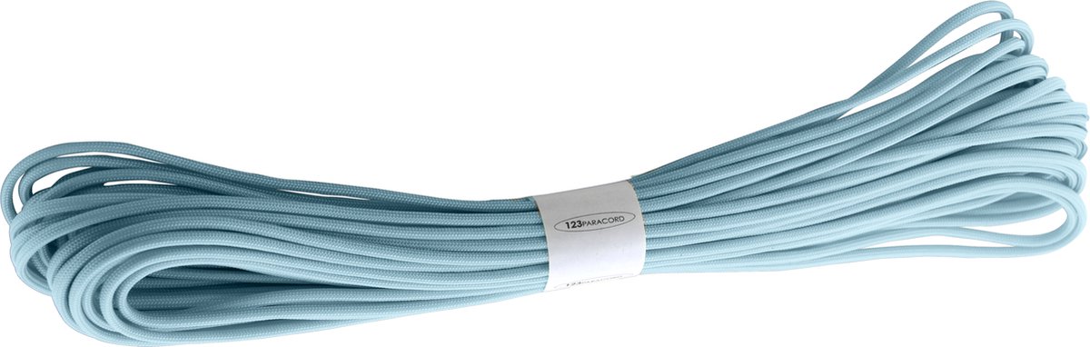 Paracord 550 type III Pastel sky blue 15 Meter