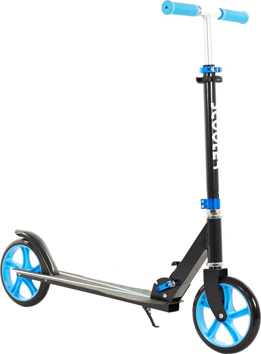 2Cycle Step - Grote Wielen - 20cm - Blauw - Autoped - Scooter