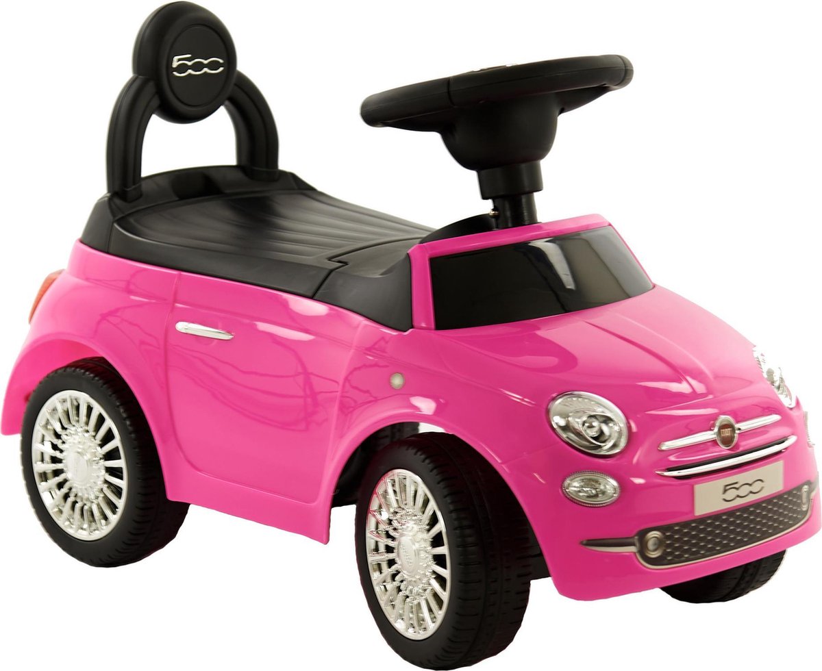 Fiat 500 Loopauto - Roze