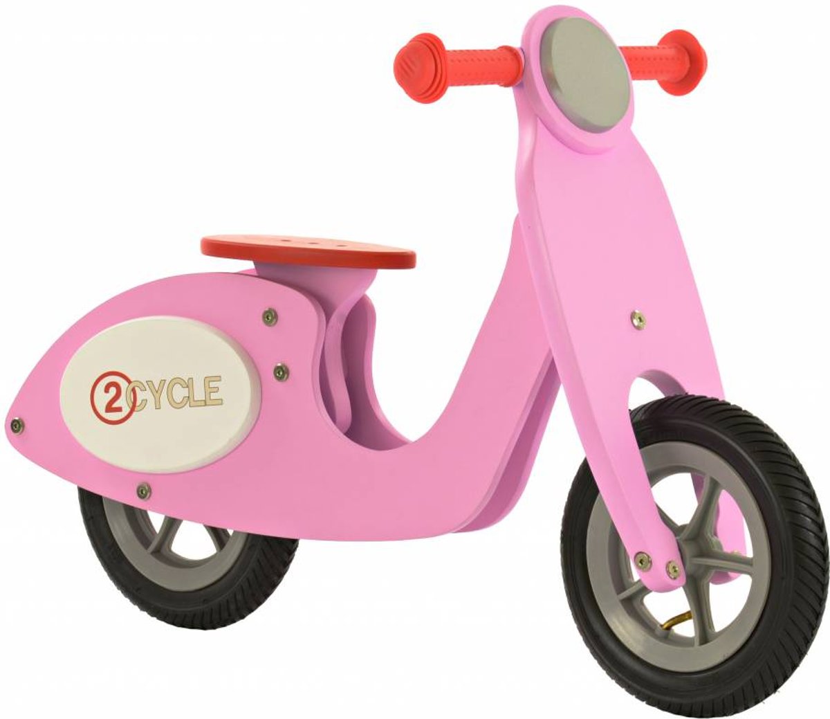 Houten Loopfiets Scooter Roze (1325)