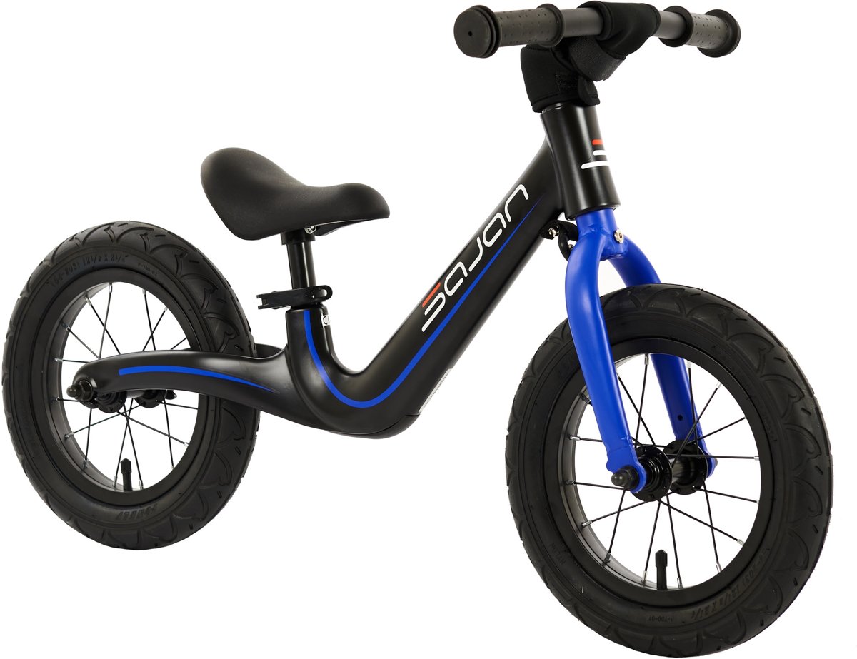 Sajan Loopfiets - Magnesium - Zwart-Blauw