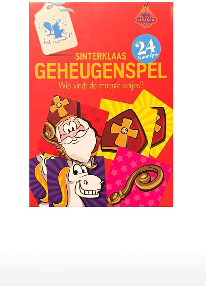 geheugenspel sinterklaas - sinterklaas spel - memory spelletjes -