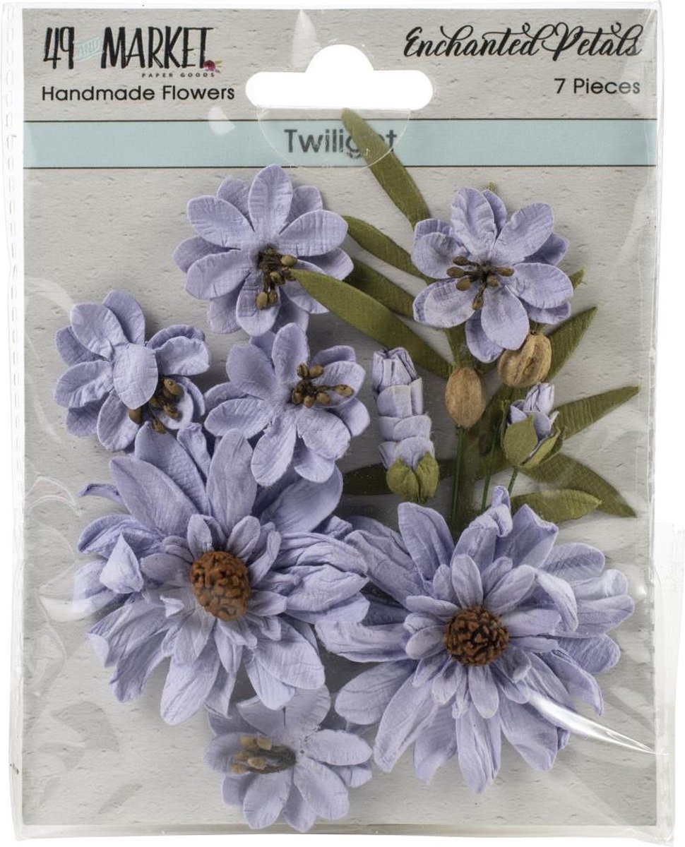 49 And Market Enchanted Petals 7/Pkg Twilight (49EP 89067)