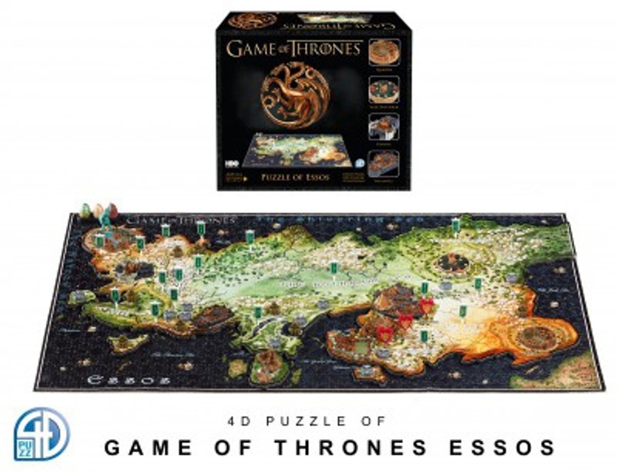 3D Puzzel Game of Thrones - ESSOS