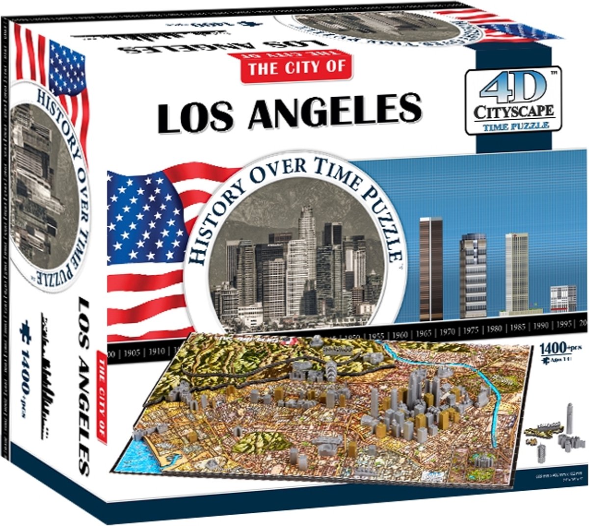 4D CityPuzzle Los Angelos