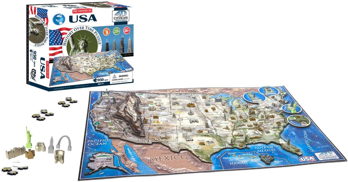 4D USA TIME PUZZLE