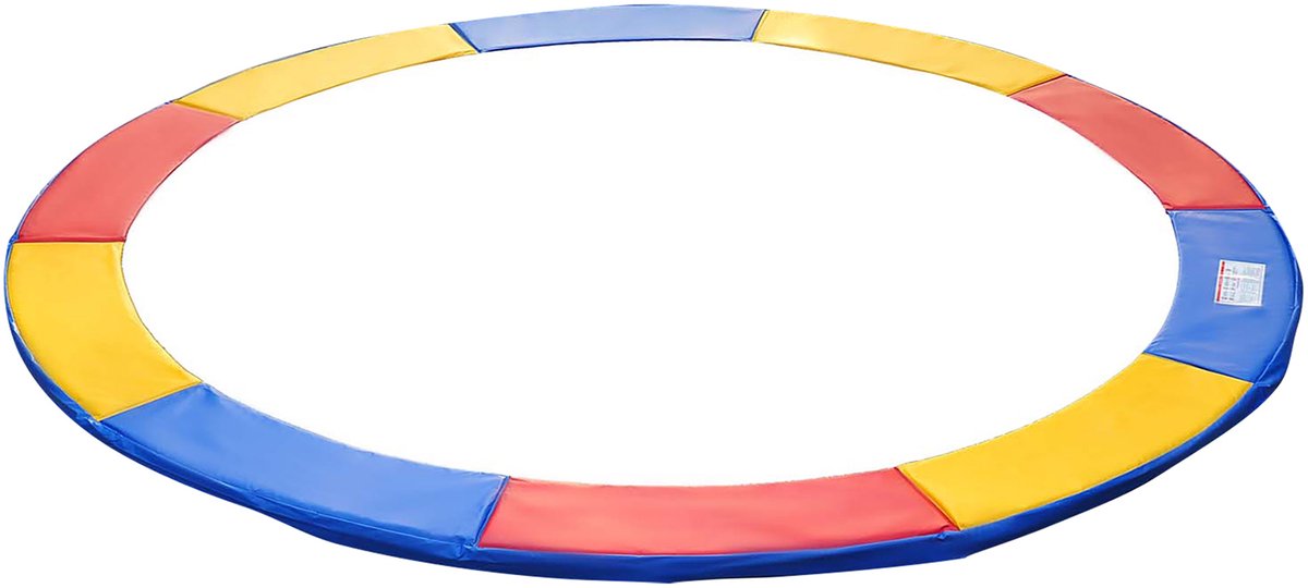 4goodz Trampoline rand Vervangings-Beschermrand 244 cm - Bont gekleurd