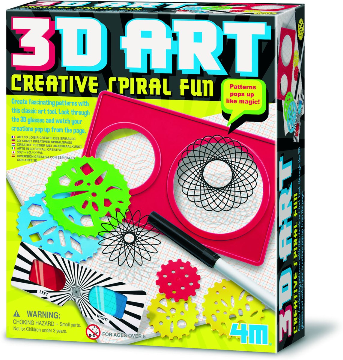 4M Crea 3D Art Creatief - Spiraal Fun