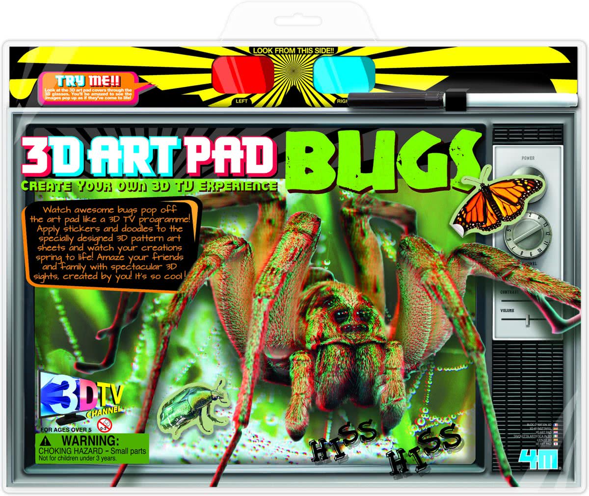   Crea 3D Art Pad - Insecten