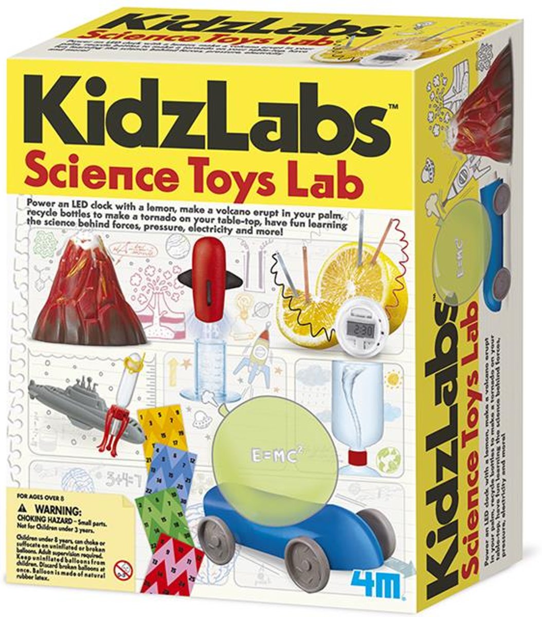 4M Kidzlabs: COMBO PACK/ LABO WETENSCHAPSSPEL