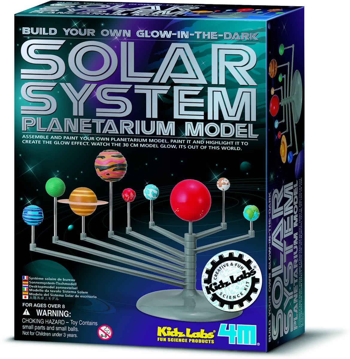   Kidzlabs Space Bouwset - Planetenstelselmodel