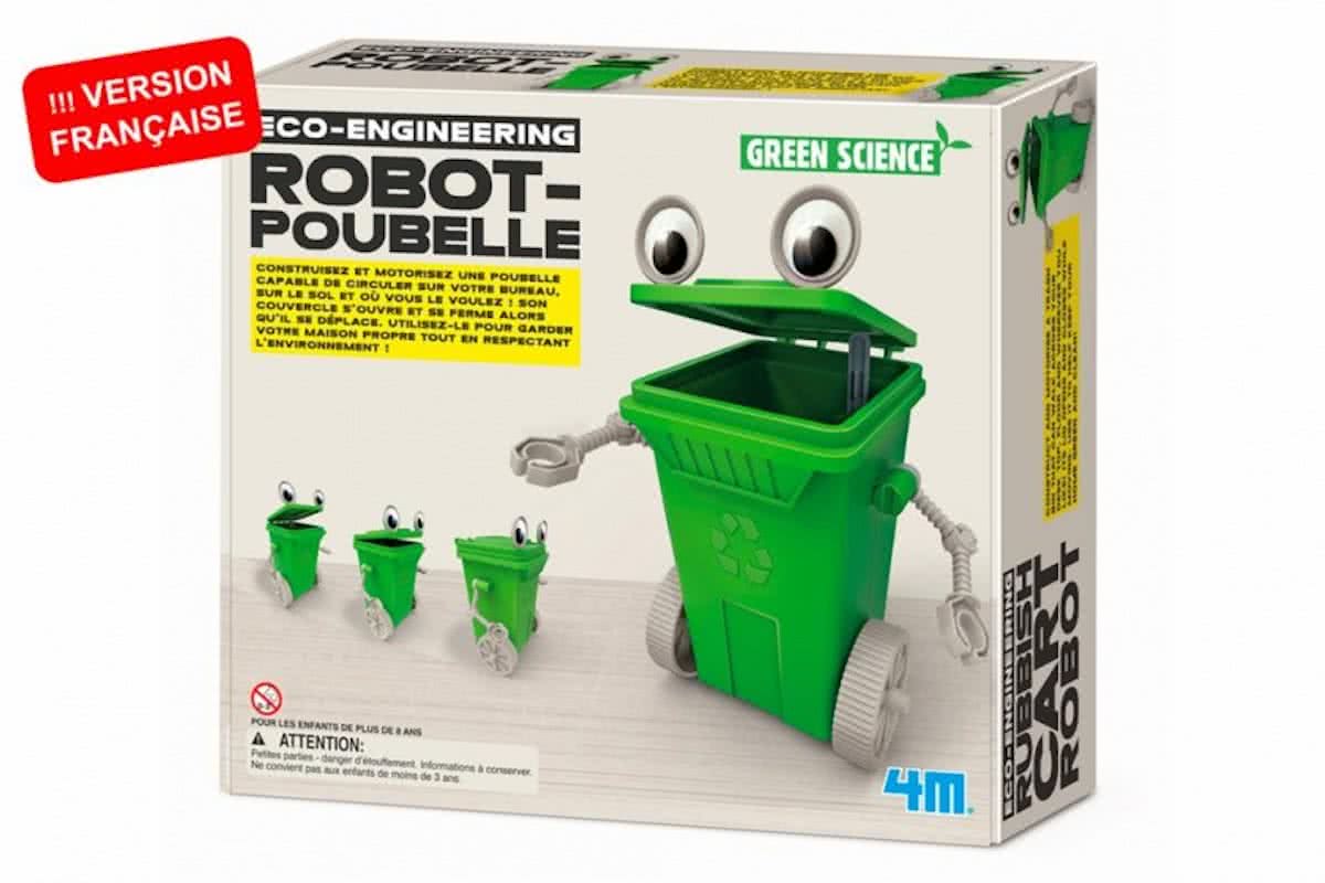 4m Kidzlabs Green Science Afvalbakrobot 24 Cm 24-delig