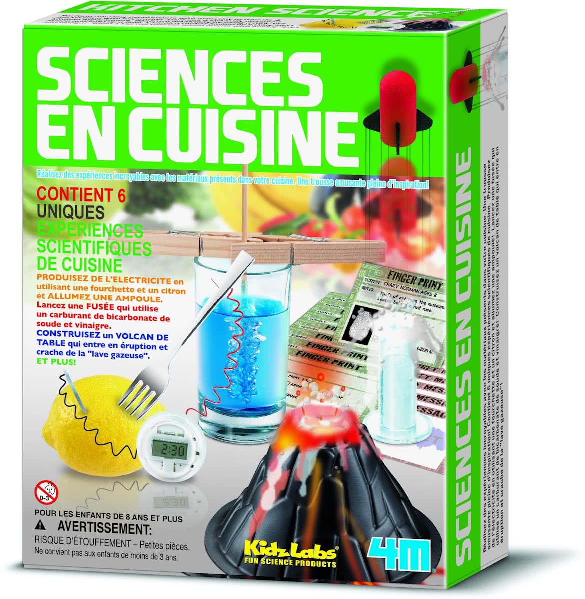 4m Kidzlabs: kitchen science franstalige versie