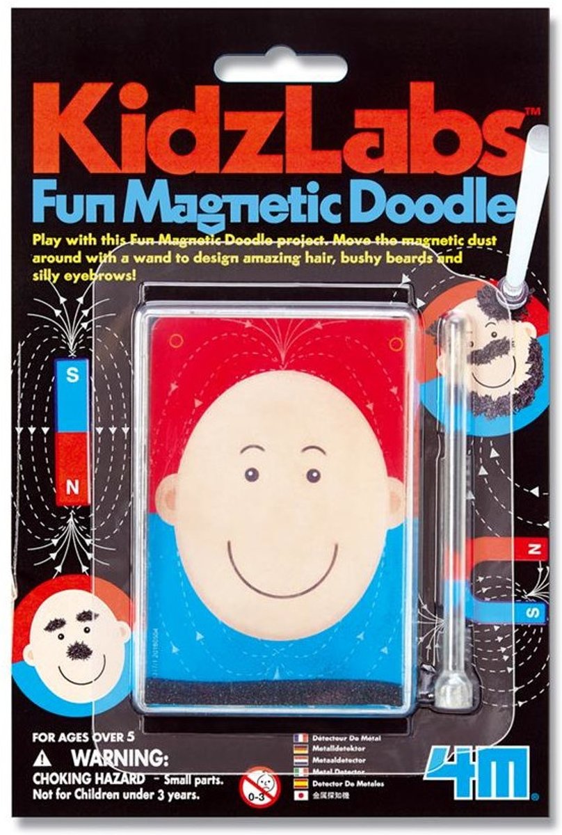 4m Speelset Kidzlabs Fun Magnetic Doodle