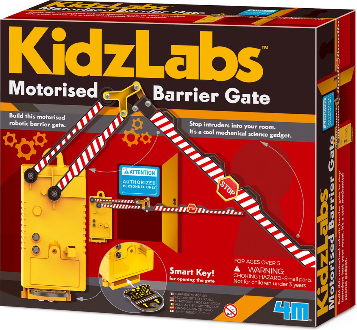 Experimenteerset - KidzLabs - Automatische slagboom