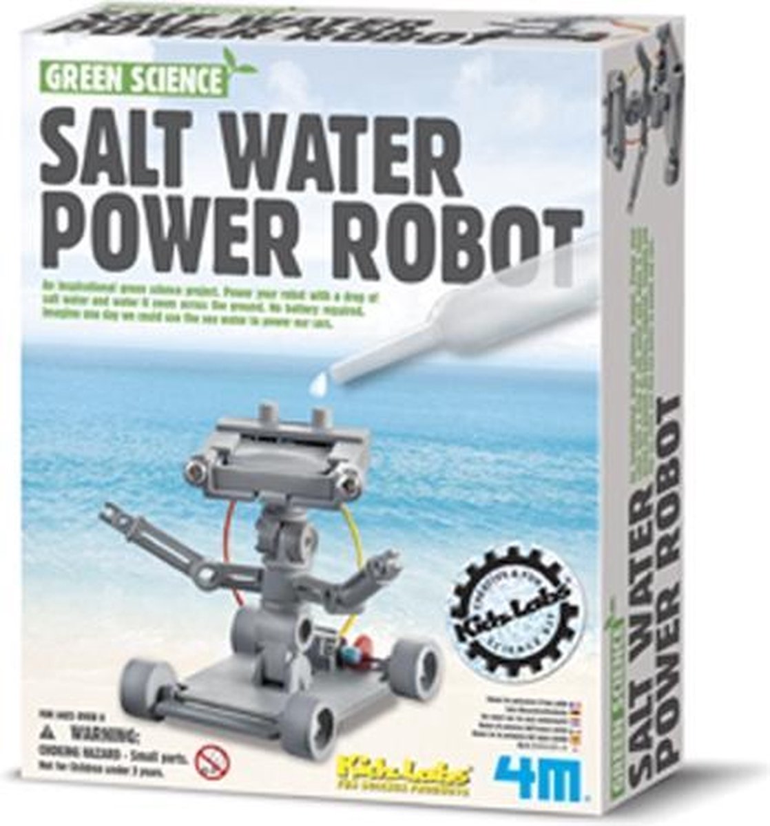 Kidzlabs Green Science zout water Power Robot