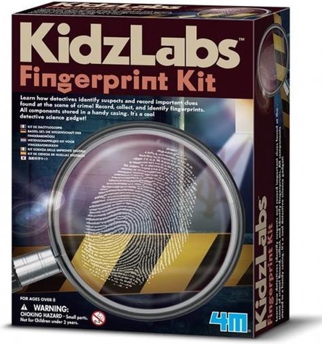 Kidzlabs: Spy Science/Vingerafdruk Set