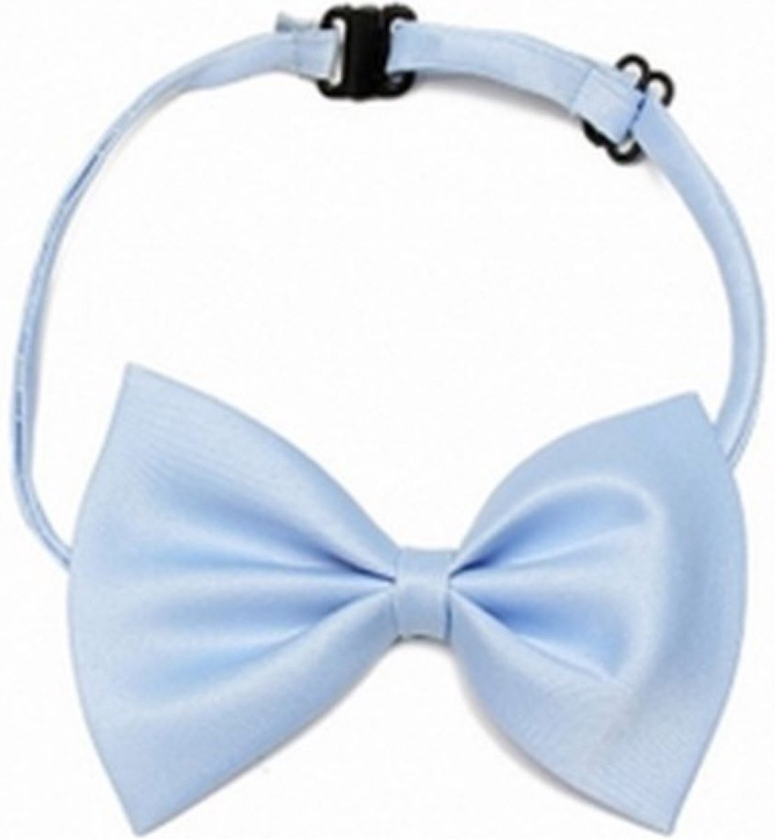 Hondenstrik licht blauw Maat L - feeststrik hond - strikje hond - (bow tie / vlinderstrik) hond - dasstrik - huisdier - blauw