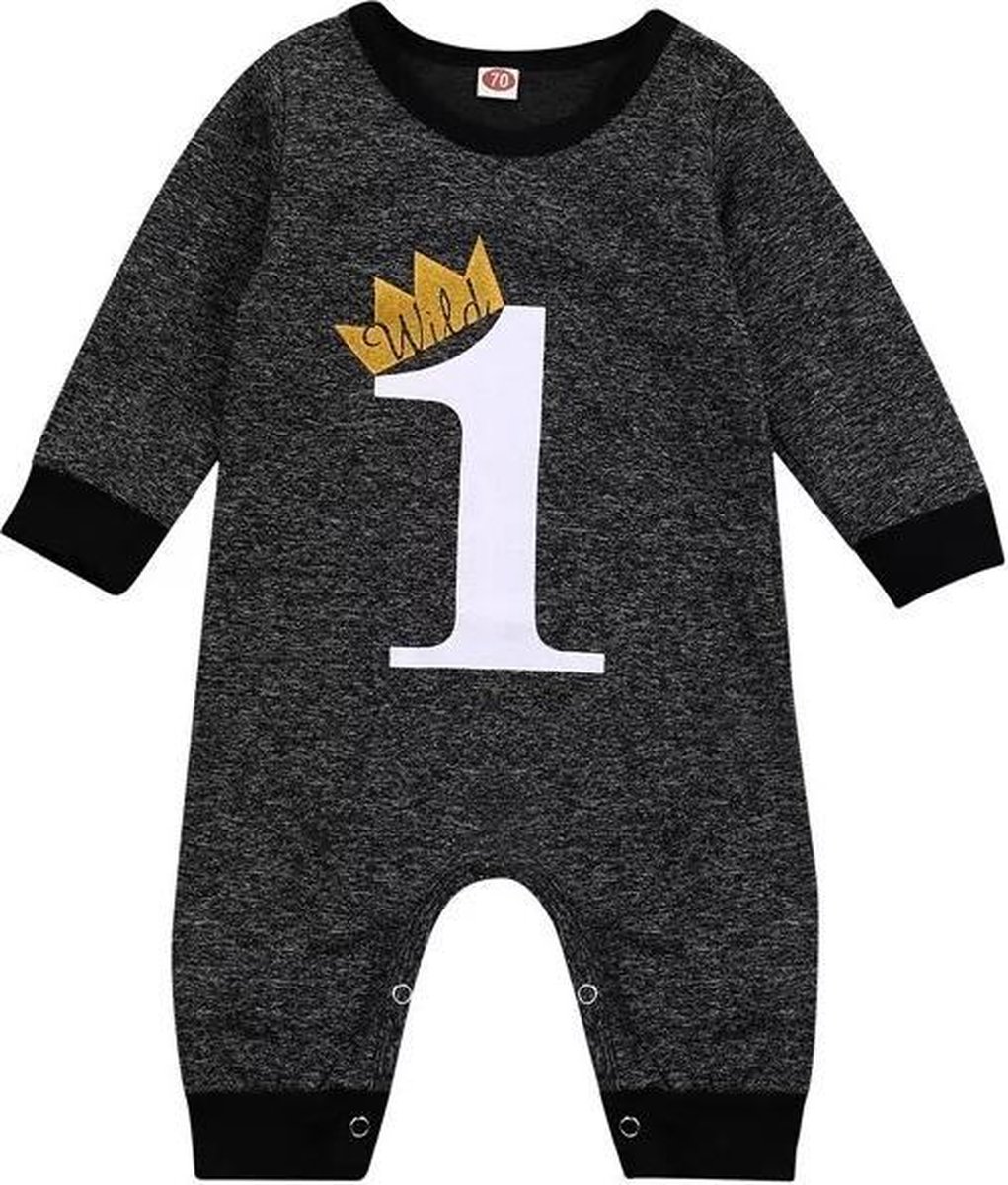 Romper Wild One - kinderkleding - babykleding - eerste verjaardag - 1e verjaardag - wild one - jumpsuit