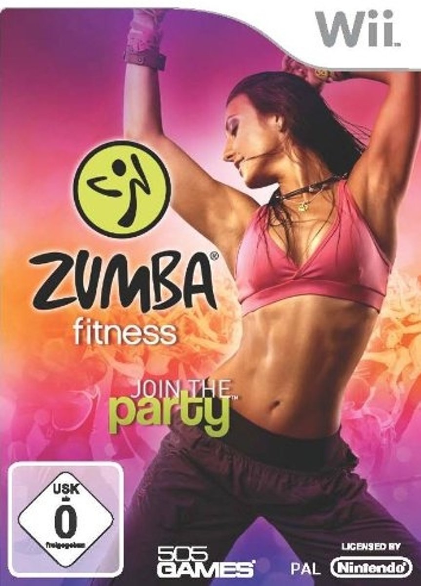 505 Games Zumba Fitness: Join the Party, Wii Basis Nintendo Wii Engels video-game